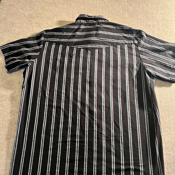 Wrangler Striped Casual Shirt 2XT - Picture 3 of 6